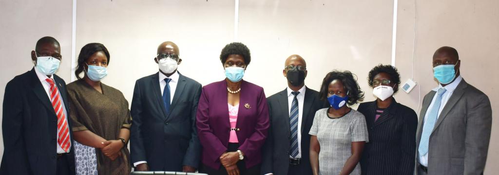 Minister of State for Environment Hon. Beatrice Anywar meets the 8th NEMA Board of directors Minister of State for Environment Hon. Beatrice Anywar meets the 8th NEMA Board of directors